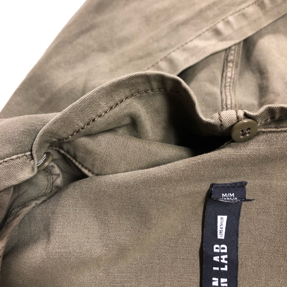 Design Lab Olive Green Utility Jacket - Picture 13 of 16